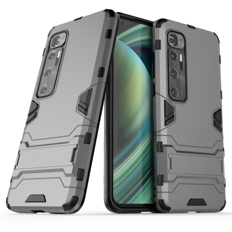 For Xiaomi Mi 10 Ultra PC + TPU Shockproof Protective Case with Invisible Holder