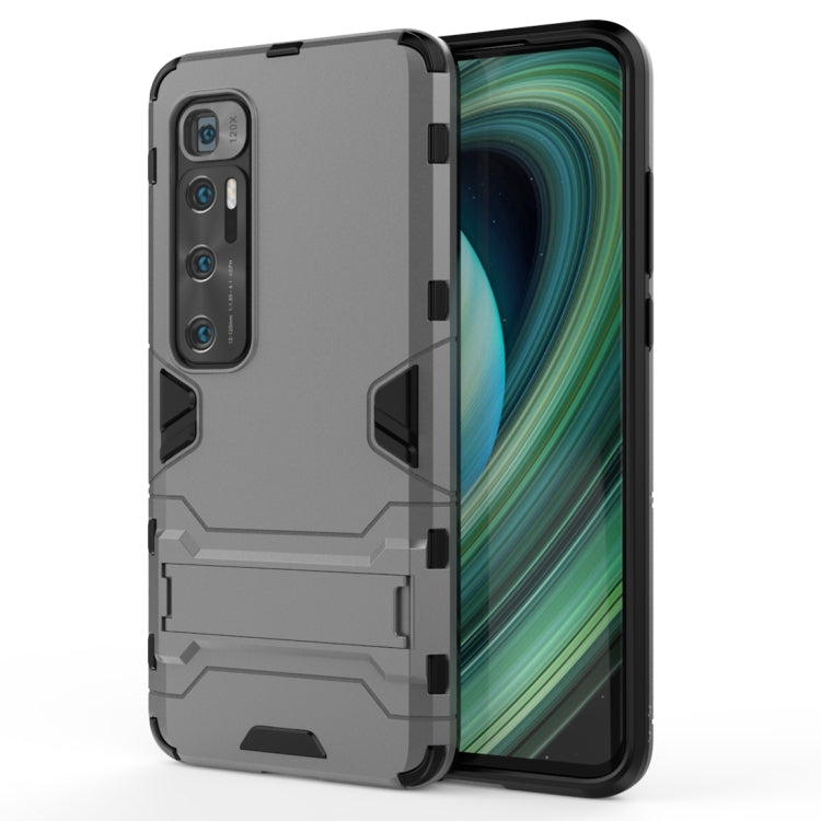 For Xiaomi Mi 10 Ultra PC + TPU Shockproof Protective Case with Invisible Holder