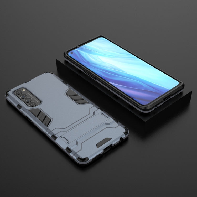 For OPPO Reno4 Pro PC + TPU Shockproof Protective Case with Invisible Holder