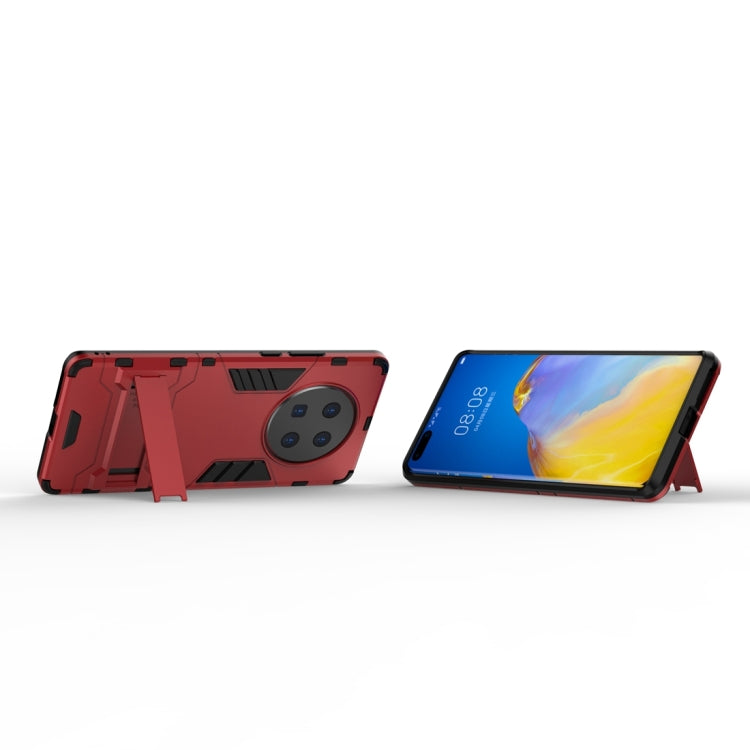 For Huawei Mate 40 Pro+ PC + TPU Shockproof Protective Case with Invisible Holder