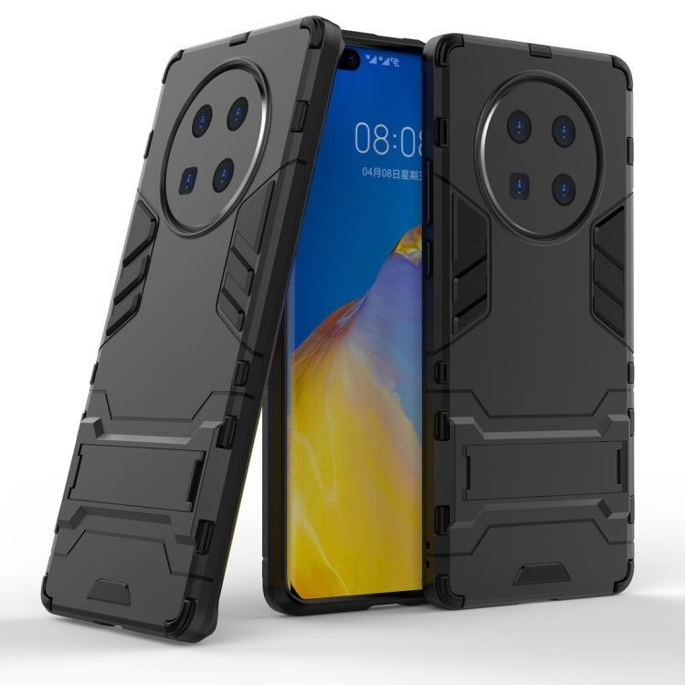 For Huawei Mate 40 Pro+ PC + TPU Shockproof Protective Case with Invisible Holder
