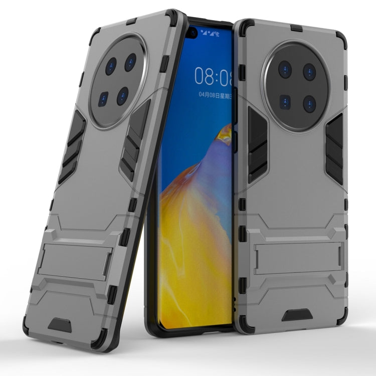 For Huawei Mate 40 Pro+ PC + TPU Shockproof Protective Case with Invisible Holder