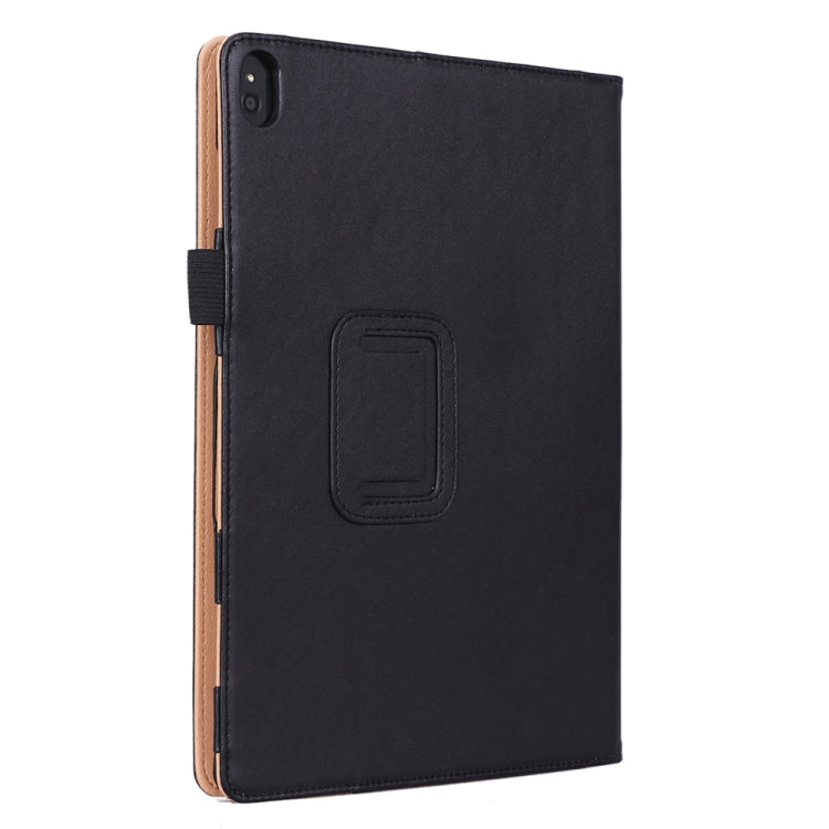 For Lenovo Tab P10 TB-X705F & Tab M10 FHD REL TB-X605FC/LC & Tab M10 TB-X605F / TB-X505F Retro Texture PU Leather Horizontal Flip Leather Case with Holder & 2 Card Slots & Hand Strap