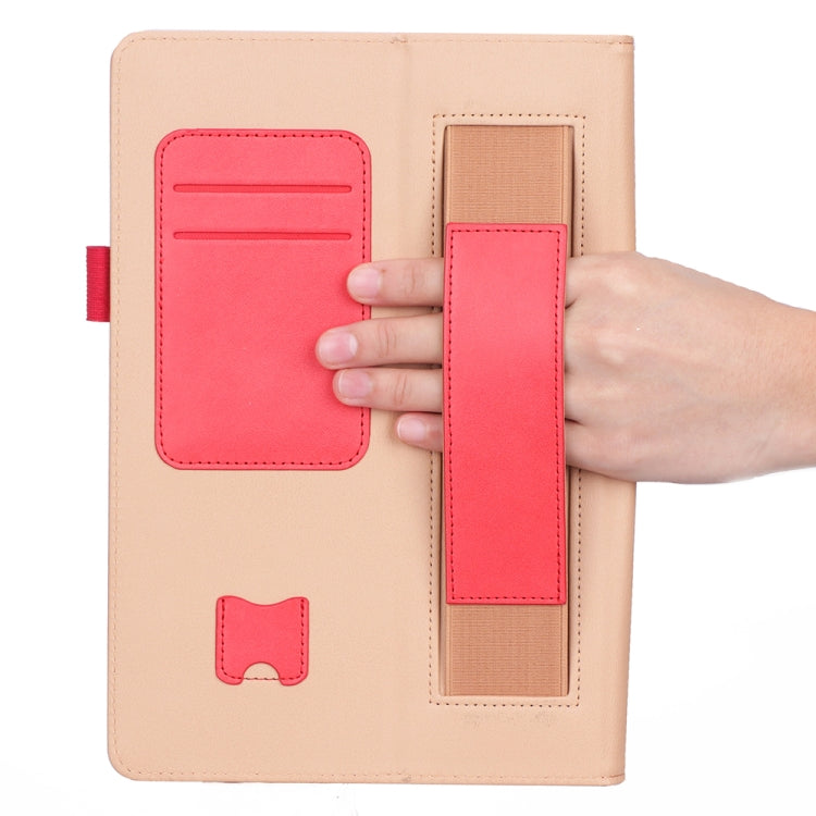 For Lenovo Tab P10 TB-X705F & Tab M10 FHD REL TB-X605FC/LC & Tab M10 TB-X605F / TB-X505F Retro Texture PU Leather Horizontal Flip Leather Case with Holder & 2 Card Slots & Hand Strap