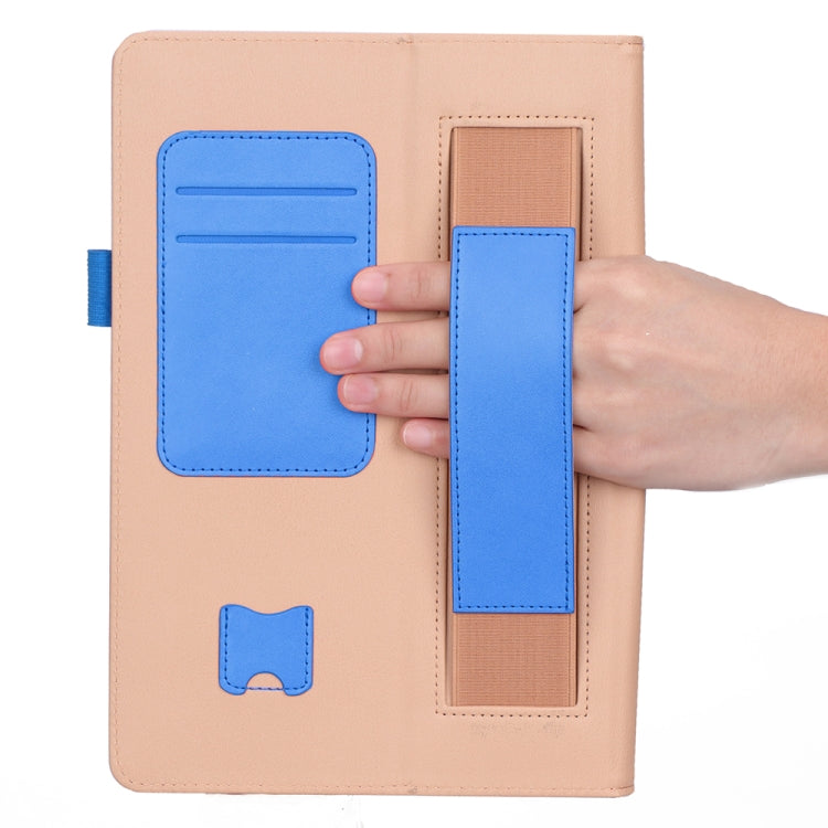 For Lenovo Tab P10 TB-X705F & Tab M10 FHD REL TB-X605FC/LC & Tab M10 TB-X605F / TB-X505F Retro Texture PU Leather Horizontal Flip Leather Case with Holder & 2 Card Slots & Hand Strap