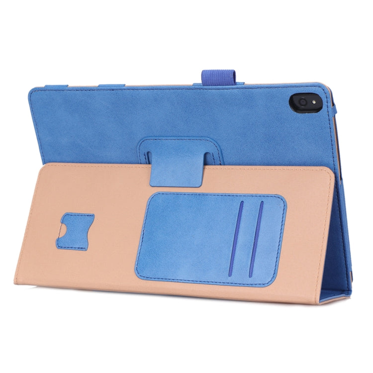 For Lenovo Tab P10 TB-X705F & Tab M10 FHD REL TB-X605FC/LC & Tab M10 TB-X605F / TB-X505F Retro Texture PU Leather Horizontal Flip Leather Case with Holder & 2 Card Slots & Hand Strap