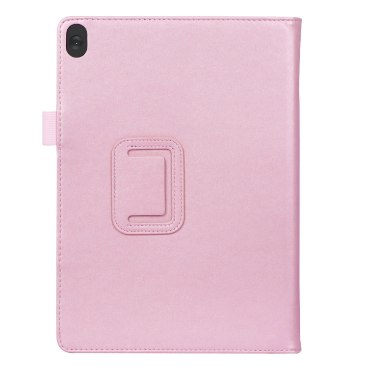 For Lenovo Tab P10 TB-X705F & Tab M10 FHD REL TB-X605FC/LC & Tab M10 TB-X605F / TB-X505F Retro Texture PU Leather Horizontal Flip Leather Case with Holder & 2 Card Slots & Hand Strap