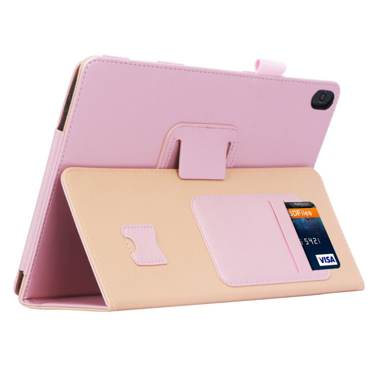 For Lenovo Tab P10 TB-X705F & Tab M10 FHD REL TB-X605FC/LC & Tab M10 TB-X605F / TB-X505F Retro Texture PU Leather Horizontal Flip Leather Case with Holder & 2 Card Slots & Hand Strap