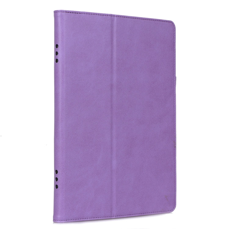 For Lenovo Tab P10 TB-X705F & Tab M10 FHD REL TB-X605FC/LC & Tab M10 TB-X605F / TB-X505F Retro Texture PU Leather Horizontal Flip Leather Case with Holder & 2 Card Slots & Hand Strap