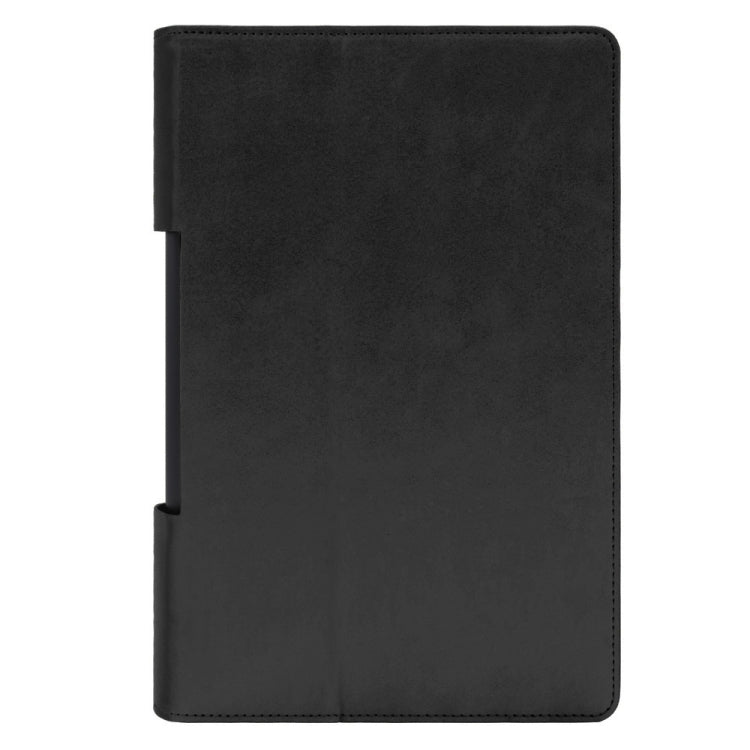 For Lenovo Yoga Tab5 YT-X705F / Yoga Smart Tab 10.1 inch 2019 (withput Sleeping) Retro Texture PU Leather Horizontal Flip Leather Case with Holder & 4 Card Slots & Hand Strap