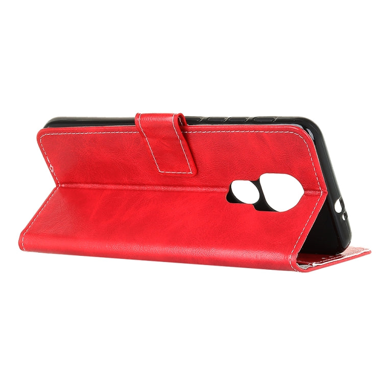 For Motorola Moto G9 / G9 Play / E7 Plus / Lenovo K12 Note Retro Crazy Horse Texture Horizontal Flip Leather Case with Holder & Card Slots & Photo Frame & Wallet