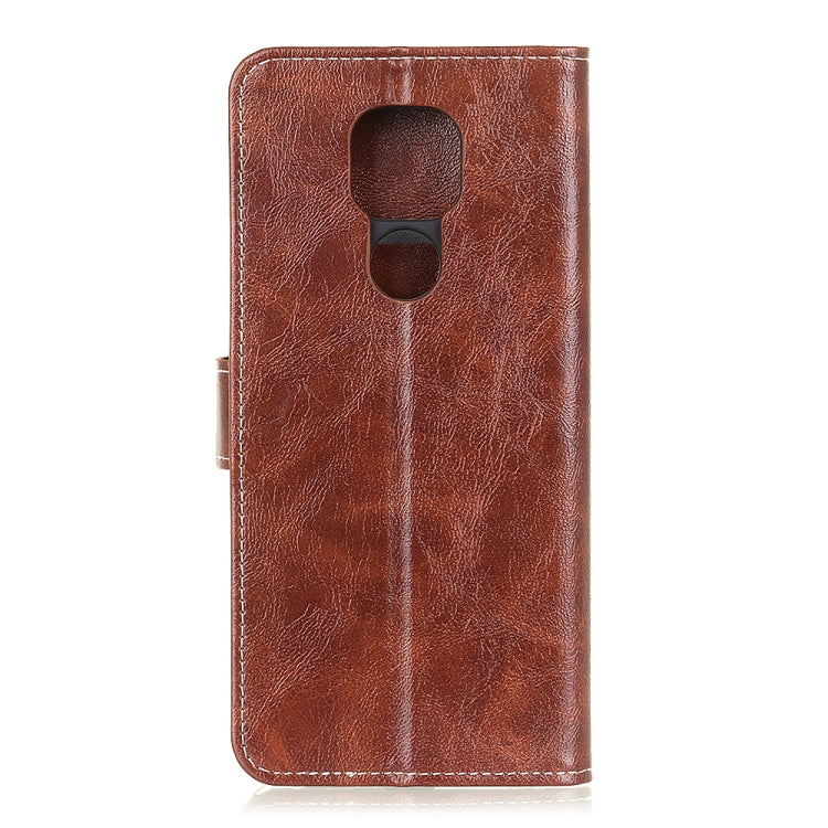 For Motorola Moto G9 / G9 Play / E7 Plus / Lenovo K12 Note Retro Crazy Horse Texture Horizontal Flip Leather Case with Holder & Card Slots & Photo Frame & Wallet