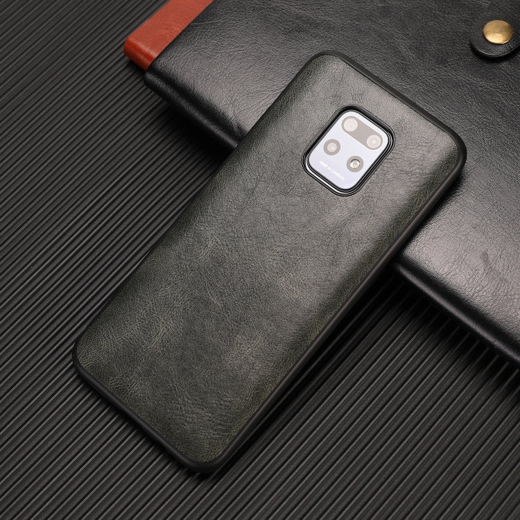 For Xiaomi Redmi 10X Pro Crazy Horse Textured Calfskin PU+PC+TPU Case