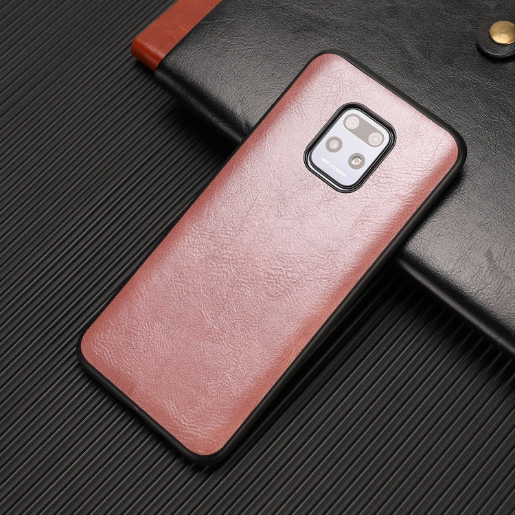 For Xiaomi Redmi 10X Pro Crazy Horse Textured Calfskin PU+PC+TPU Case