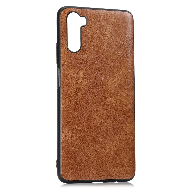 For Huawei Maimang 9 / Mate 40 Lite Crazy Horse Textured Calfskin PU+PC+TPU Case