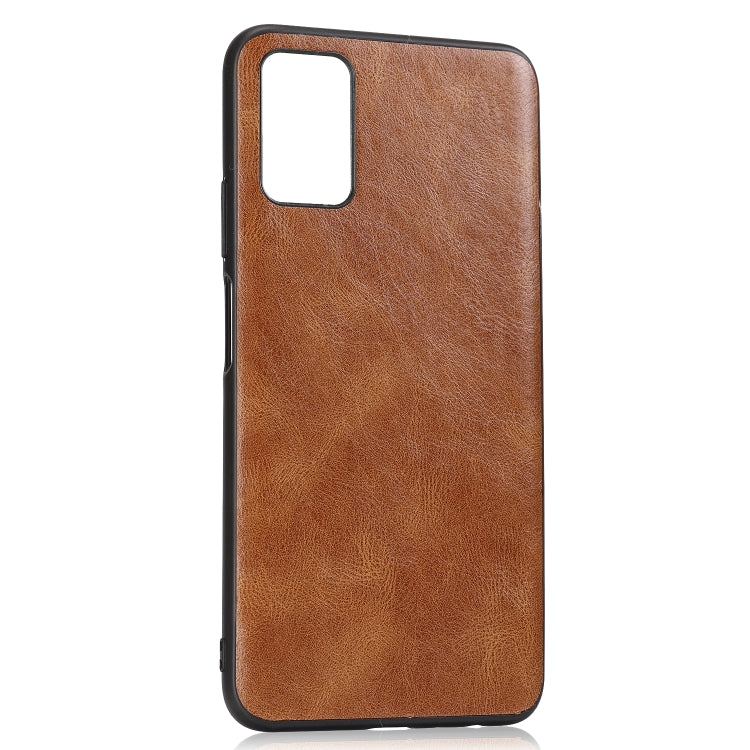 For Huawei Honor X10 Max 5G Crazy Horse Textured Calfskin PU+PC+TPU Case