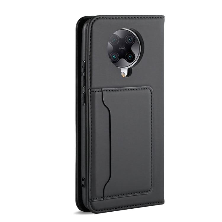For Xiaomi Redmi K30 Pro / Poco F2 Pro Strong Magnetism Shockproof Horizontal Flip Liquid Feel Leather Case with Holder & Card Slots & Wallet