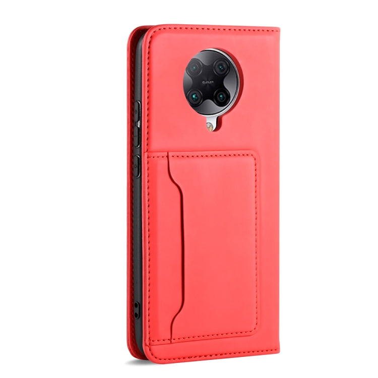 For Xiaomi Redmi K30 Pro / Poco F2 Pro Strong Magnetism Shockproof Horizontal Flip Liquid Feel Leather Case with Holder & Card Slots & Wallet