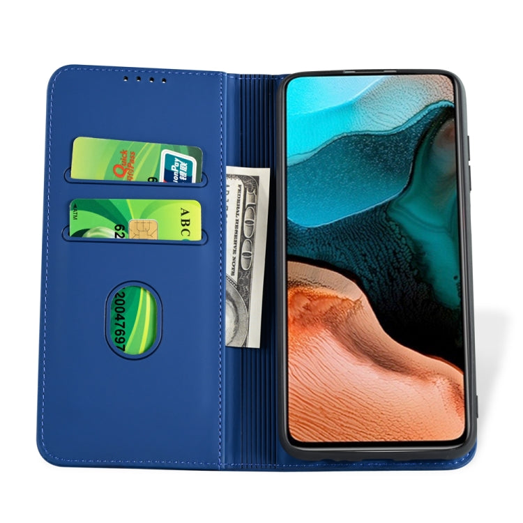For Xiaomi Redmi K30 Pro / Poco F2 Pro Strong Magnetism Shockproof Horizontal Flip Liquid Feel Leather Case with Holder & Card Slots & Wallet