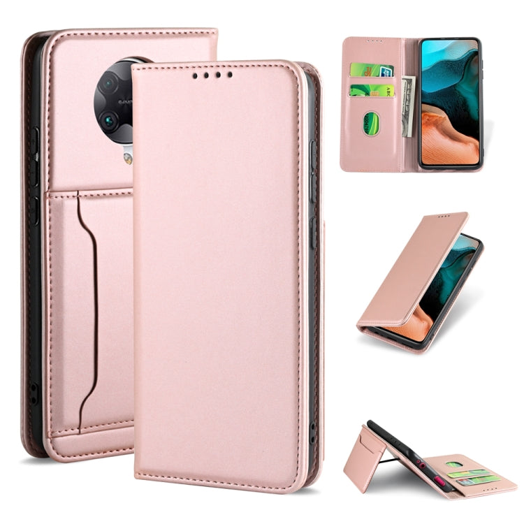 For Xiaomi Redmi K30 Pro / Poco F2 Pro Strong Magnetism Shockproof Horizontal Flip Liquid Feel Leather Case with Holder & Card Slots & Wallet