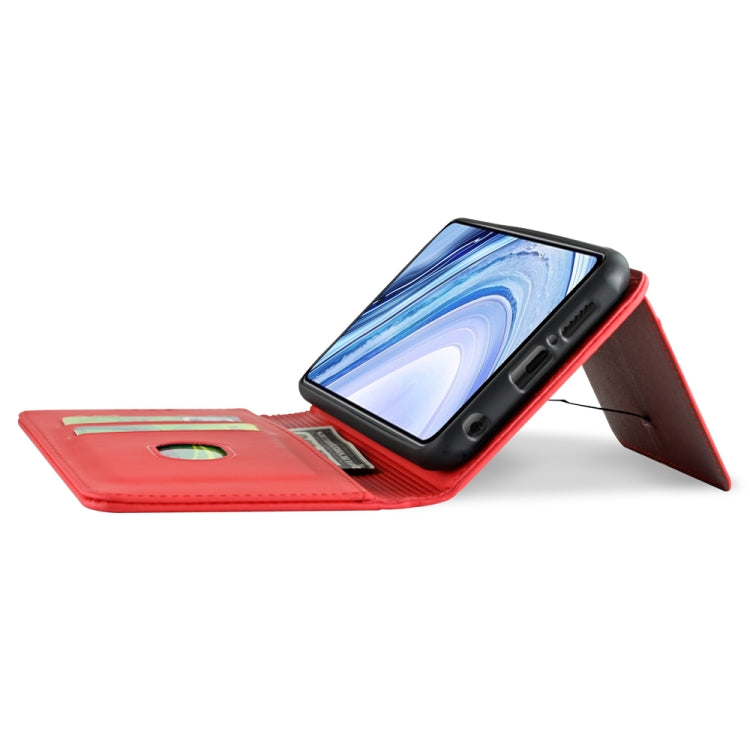 For Xiaomi Redmi Note 9 Pro / Note 9 Pro Max / Note 9s / Poco M2 Pro Strong Magnetism Shockproof Horizontal Flip Liquid Feel Leather Case with Holder & Card Slots & Wallet