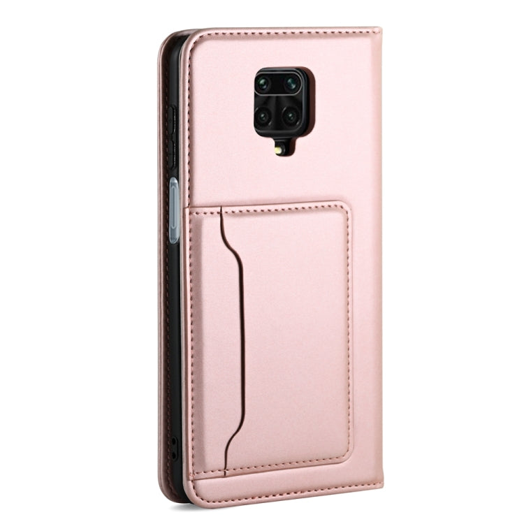 For Xiaomi Redmi Note 9 Pro / Note 9 Pro Max / Note 9s / Poco M2 Pro Strong Magnetism Shockproof Horizontal Flip Liquid Feel Leather Case with Holder & Card Slots & Wallet