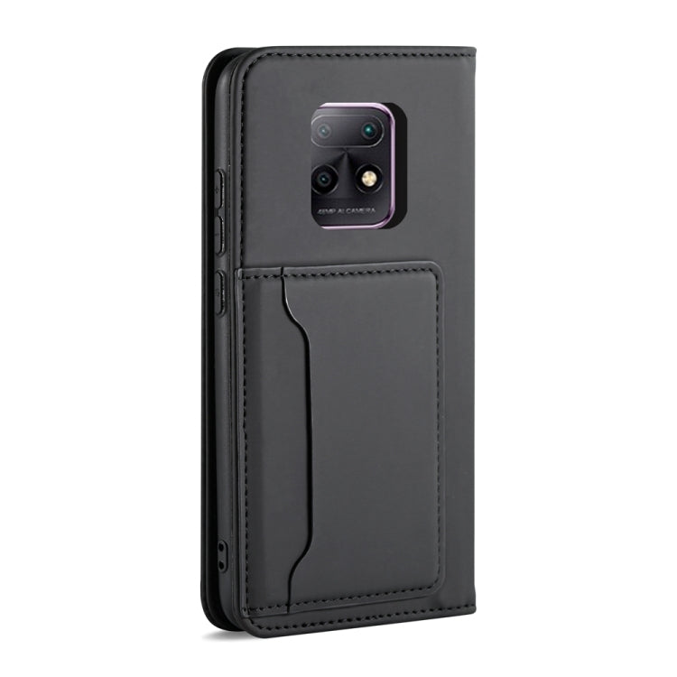 For Xiaomi Redmi 10X 5G Strong Magnetism Shockproof Horizontal Flip Liquid Feel Leather Case with Holder & Card Slots & Wallet
