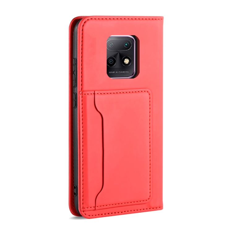 For Xiaomi Redmi 10X 5G Strong Magnetism Shockproof Horizontal Flip Liquid Feel Leather Case with Holder & Card Slots & Wallet