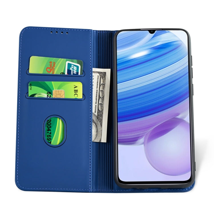 For Xiaomi Redmi 10X 5G Strong Magnetism Shockproof Horizontal Flip Liquid Feel Leather Case with Holder & Card Slots & Wallet