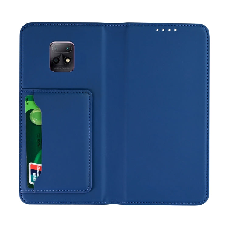 For Xiaomi Redmi 10X 5G Strong Magnetism Shockproof Horizontal Flip Liquid Feel Leather Case with Holder & Card Slots & Wallet