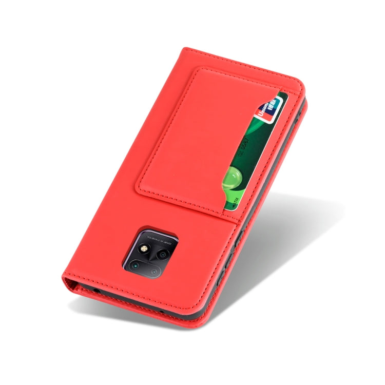 For Xiaomi Redmi 10X Pro 5G Strong Magnetism Shockproof Horizontal Flip Liquid Feel Leather Case with Holder & Card Slots & Wallet