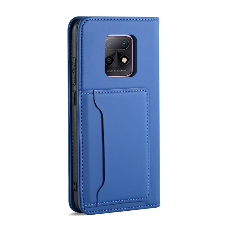 For Xiaomi Redmi 10X Pro 5G Strong Magnetism Shockproof Horizontal Flip Liquid Feel Leather Case with Holder & Card Slots & Wallet