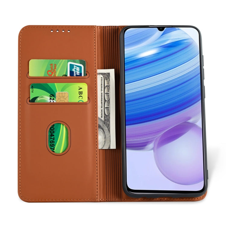 For Xiaomi Redmi 10X Pro 5G Strong Magnetism Shockproof Horizontal Flip Liquid Feel Leather Case with Holder & Card Slots & Wallet