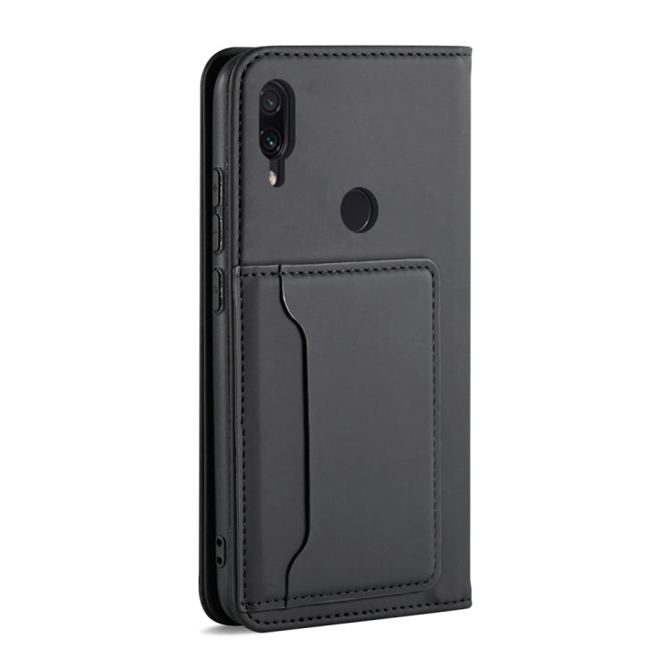 For Xiaomi Redmi Note 7 / 7 Pro / 7S Strong Magnetism Shockproof Horizontal Flip Liquid Feel Leather Case with Holder & Card Slots & Wallet