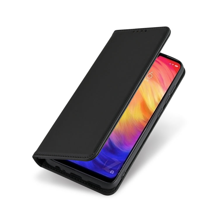 For Xiaomi Redmi Note 7 / 7 Pro / 7S Strong Magnetism Shockproof Horizontal Flip Liquid Feel Leather Case with Holder & Card Slots & Wallet