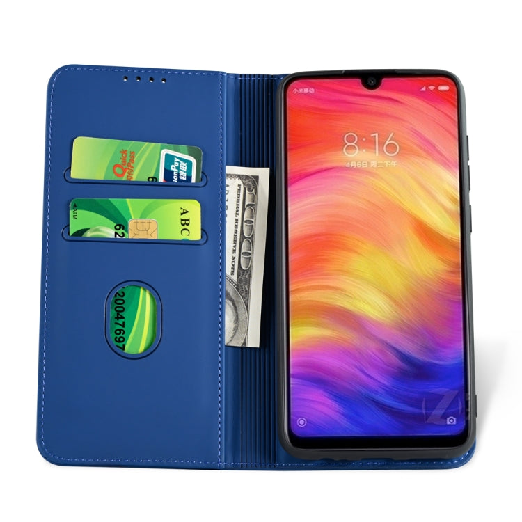 For Xiaomi Redmi Note 7 / 7 Pro / 7S Strong Magnetism Shockproof Horizontal Flip Liquid Feel Leather Case with Holder & Card Slots & Wallet