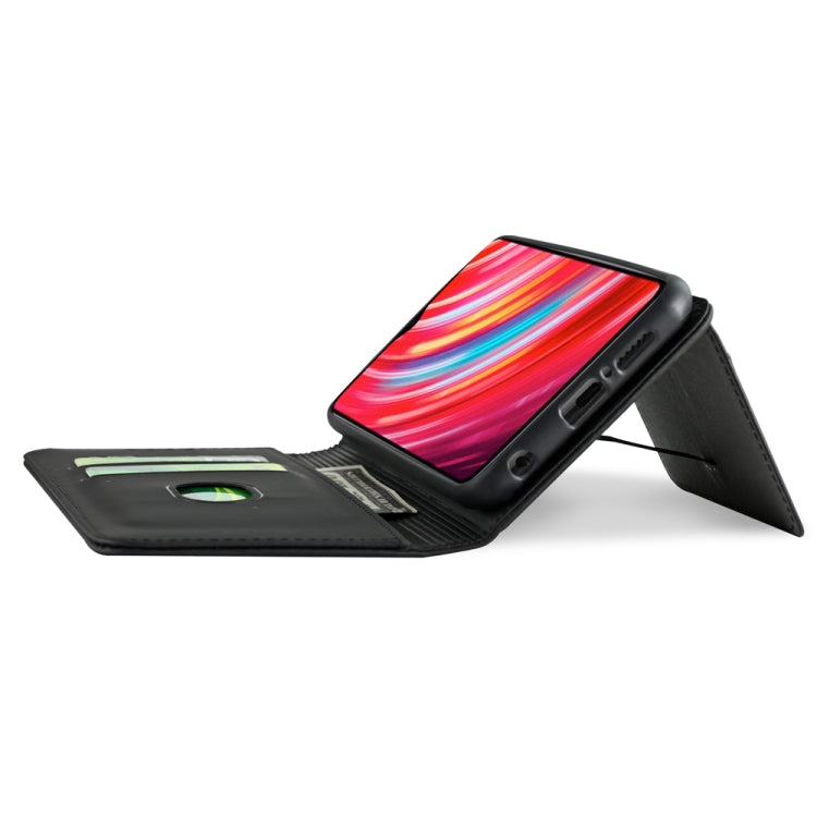 For Xiaomi Redmi Note 8 Pro Strong Magnetism Shockproof Horizontal Flip Liquid Feel Leather Case with Holder & Card Slots & Wallet