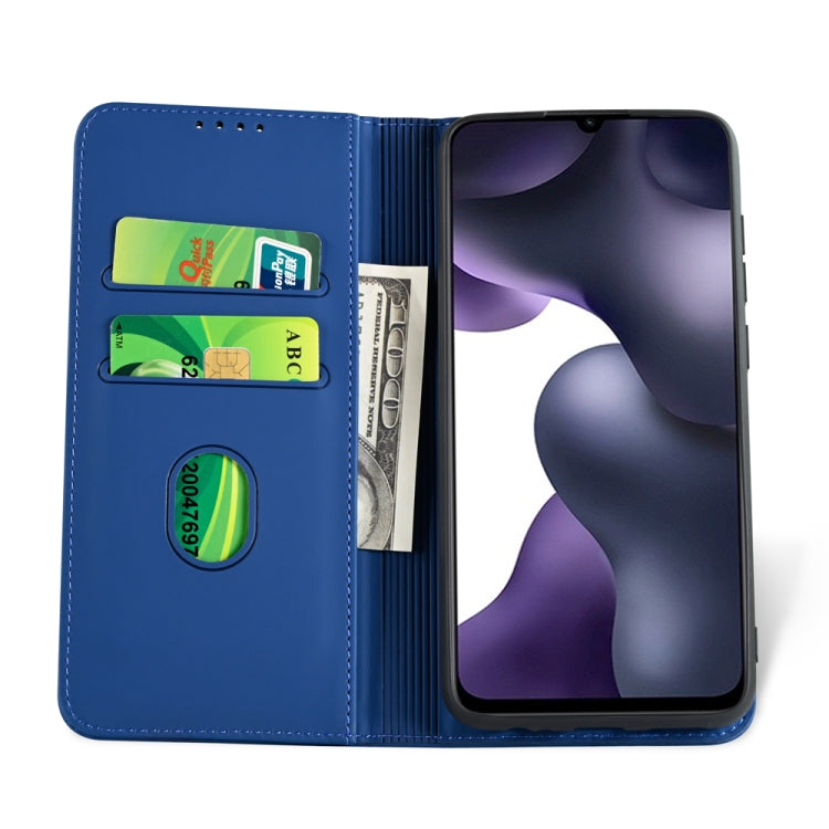 For Xiaomi Mi 10 Lite / 10 Youth 5G Strong Magnetism Shockproof Horizontal Flip Liquid Feel Leather Case with Holder & Card Slots & Wallet