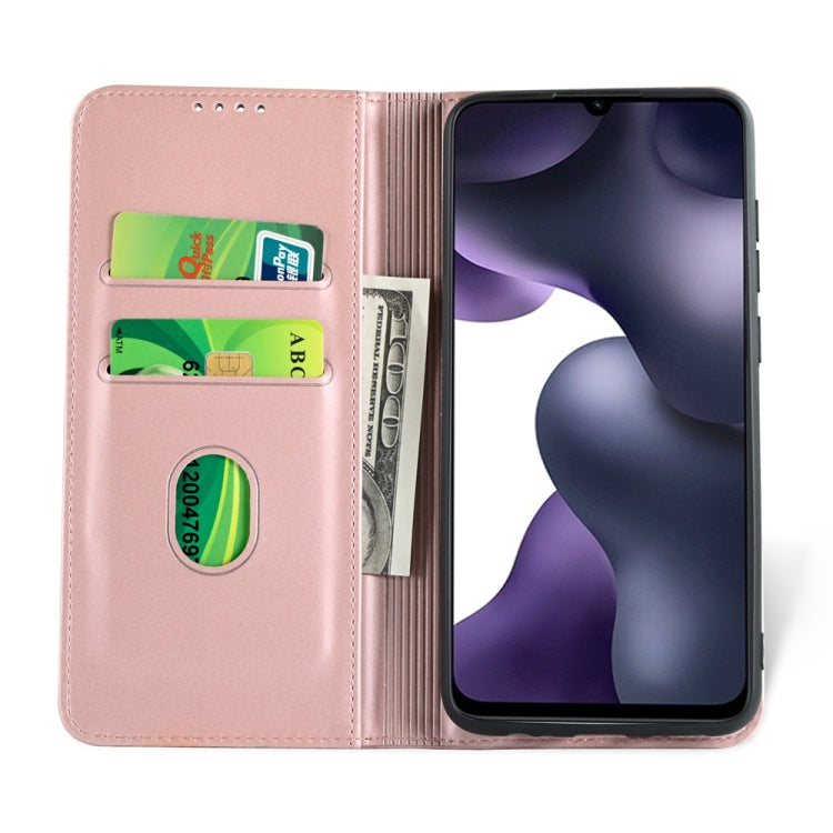 For Xiaomi Mi 10 Lite / 10 Youth 5G Strong Magnetism Shockproof Horizontal Flip Liquid Feel Leather Case with Holder & Card Slots & Wallet