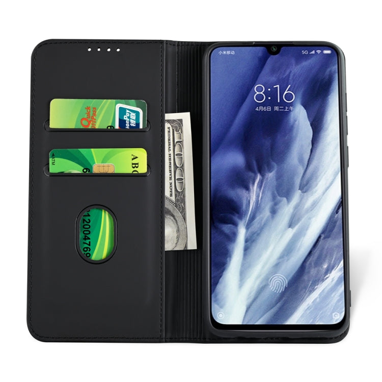For Xiaomi Mi 9 Pro Strong Magnetism Shockproof Horizontal Flip Liquid Feel Leather Case with Holder & Card Slots & Wallet
