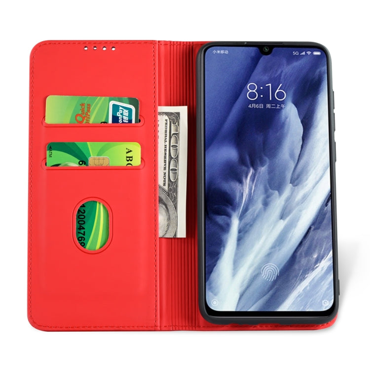 For Xiaomi Mi 9 Pro Strong Magnetism Shockproof Horizontal Flip Liquid Feel Leather Case with Holder & Card Slots & Wallet