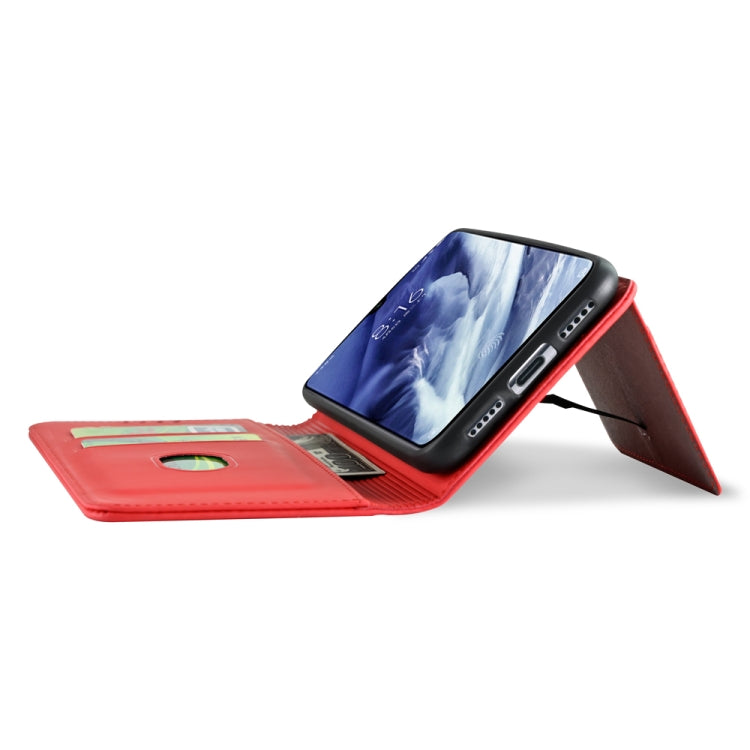 For Xiaomi Mi 9 Pro Strong Magnetism Shockproof Horizontal Flip Liquid Feel Leather Case with Holder & Card Slots & Wallet