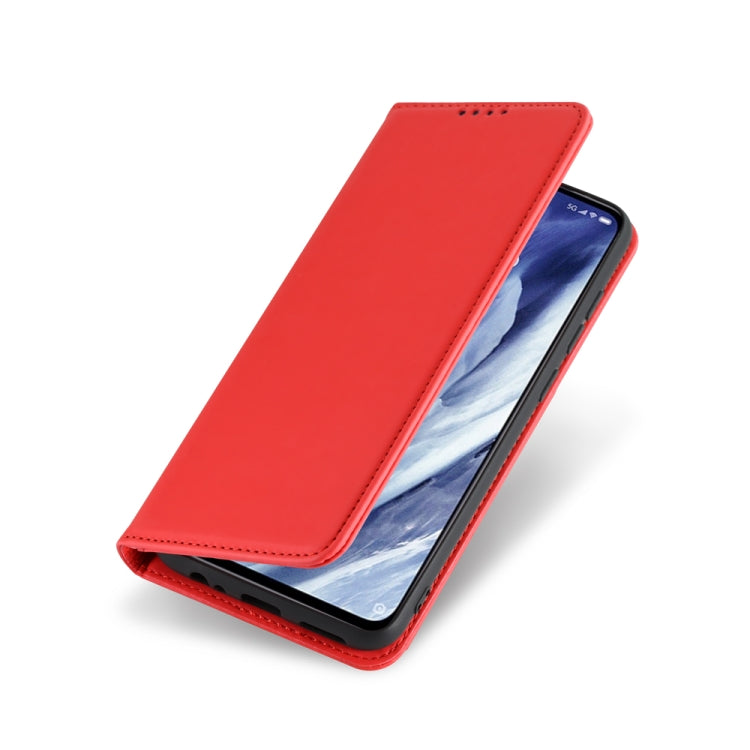 For Xiaomi Mi 9 Pro Strong Magnetism Shockproof Horizontal Flip Liquid Feel Leather Case with Holder & Card Slots & Wallet