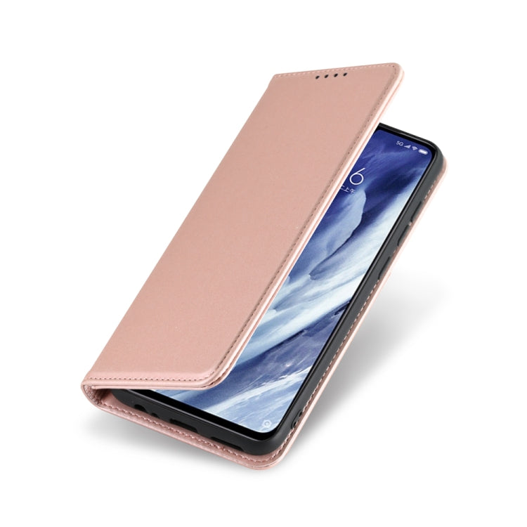 For Xiaomi Mi 9 Pro Strong Magnetism Shockproof Horizontal Flip Liquid Feel Leather Case with Holder & Card Slots & Wallet