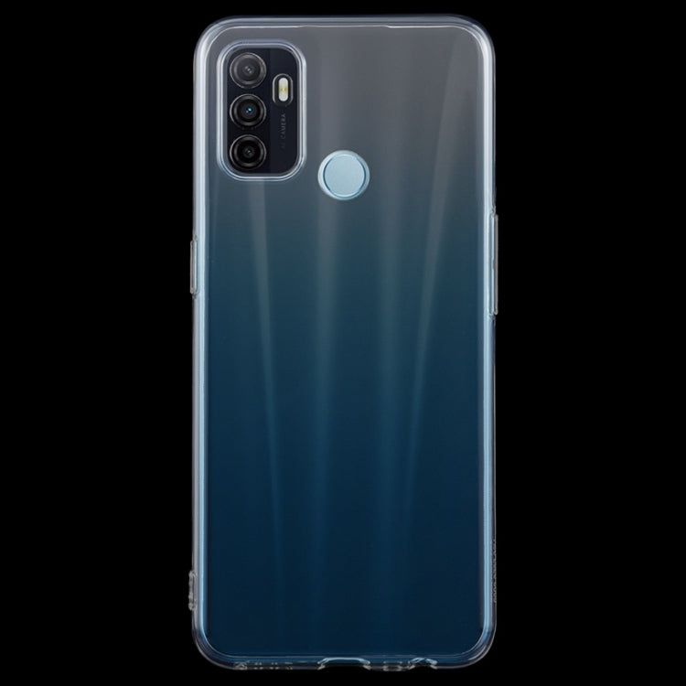 For OPPO A53 0.75mm Ultra-thin Transparent TPU Soft Protective Case