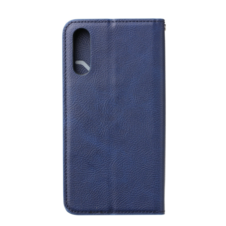For Xiaomi Redmi 9A Magnetic Horizontal Flip Leather Case with Holder & Card Slots & Wallet