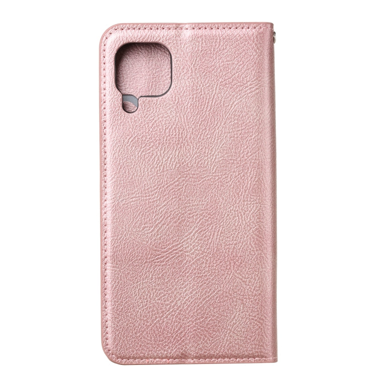 For Huawei P40 Lite Magnetic Horizontal Flip Leather Case with Holder & Card Slots & Wallet