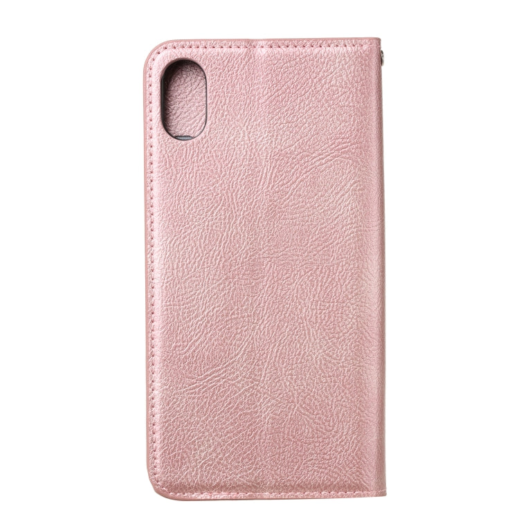 For Huawei Y5 (2019) Magnetic Horizontal Flip Leather Case with Holder & Card Slots & Wallet