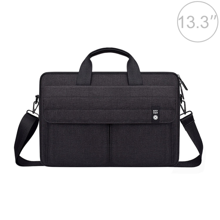 ST08 Handheld Briefcase Carrying Storage Bag with Shoulder Strap for 13.3 inch Laptop