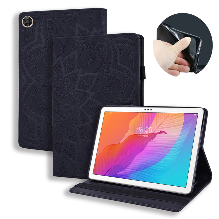 For Huawei Enjoy Tablet 2 Calf Texture Embossed Horizontal Flip Leather Case with Holder & Card Slots & Photo Frame